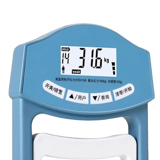 Электрический тестер силы захвата светодиодный динамометр регулируемый дисплей рукоятка 396 фунтов/180 кг измеритель захвата