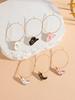 Europe United States Retro Western Cow Head Earrings Trendy Fashion Color Boots Cowboy Hat Gold Drop Oil Pendant Jewelry