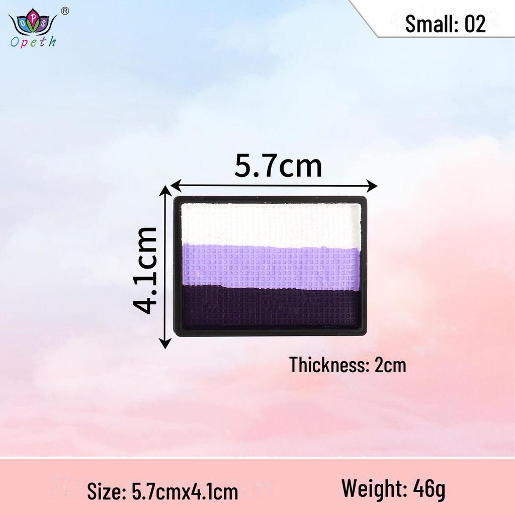 Водорастворимая радужная краска для лица для детей