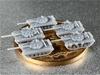 Firestarter 1/700 Современный Российский Т-64 Набор 3D-принтер Комплект FS-MR7