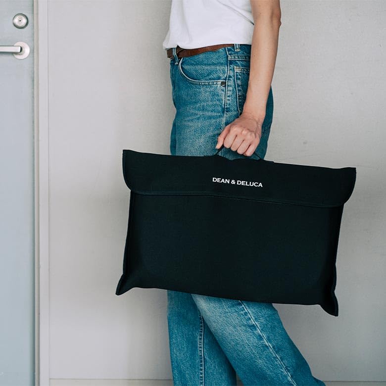 Сумка-холодильник с алюминиевой ручкой, изоляционная сумка, черная DEAN&DELUCA