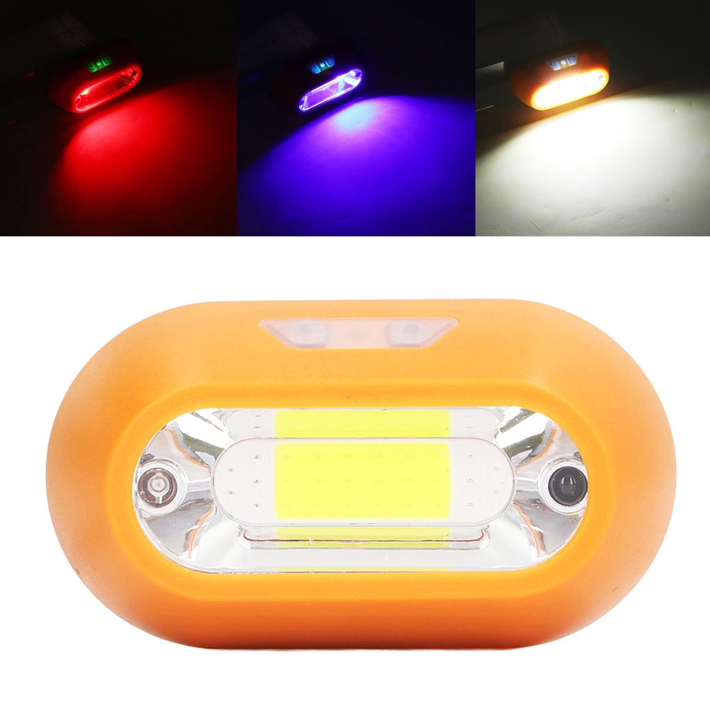 USB перезаряжаемый налобный фонарь красный свет 300лм портативный магнитный супер яркий бегущий COB налобный фонарь вспышка