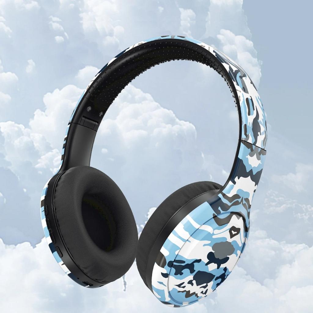 Беспроводные Bluetooth-наушники с сабвуфером, Bluetooth 5.3, подходят для мобильных устройств, компьютеров, игр, музыки и спорта