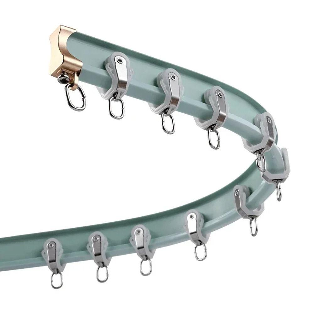 10 шт. мебельная фурнитура колеса для штор рельсы для штор крючок кольцо слайдер аксессуары для штор