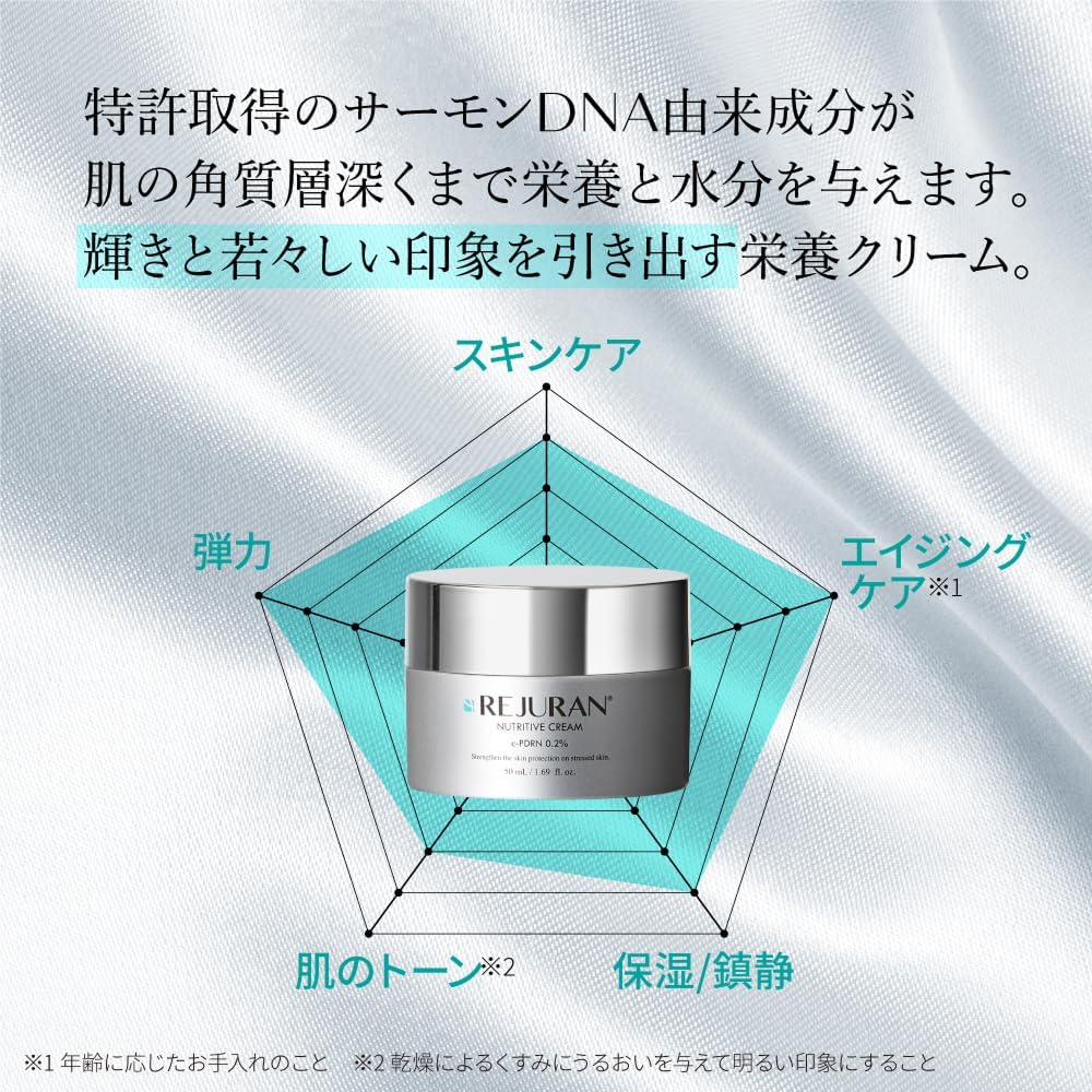 [Официальный] Питательный крем REJURAN 50 мл c-PDRN PDRN Масло ши Без парабенов Уход за кожей Увлажнение Кожный барьер Упругость Текстура Rejuran
