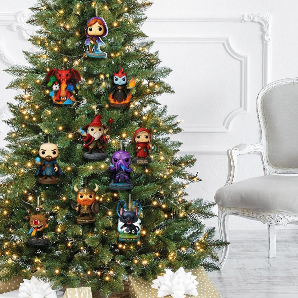 Адвент-календарь Дракон и Подземелье Искатель Приключений Новогоднее Украшение Акриловая Подвеска