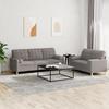 VidaXL Sofa Set with 2 Pcs Cushions, Sofas with Armrests and Backrest, Furniture Set, Living Room Furniture, 3201329
