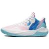 Li Ning Sonic 9 Team Сахарная Вата Текстиль, Синтетическая Кожа Амортизация Дышащие Отскок Низкие Баскетбольные Кроссовки ABPS023-1