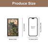 Plant Leaf Flower Themed Sticker Self Adheisve PET Sticker for Scrapbooking Journal Planner Phone Case Photo Album