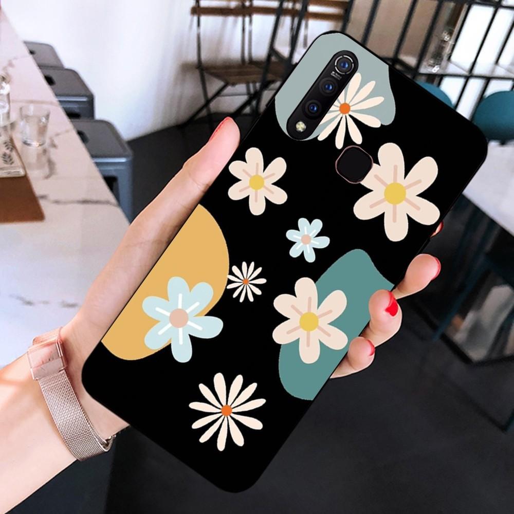 Чехол для телефона с цветочным рисунком ромашки для Huawei Y9 6 7 5 Prime Enjoy 7s 7 8 plus 7a 9e 9plus 8E Lite Psmart Shell