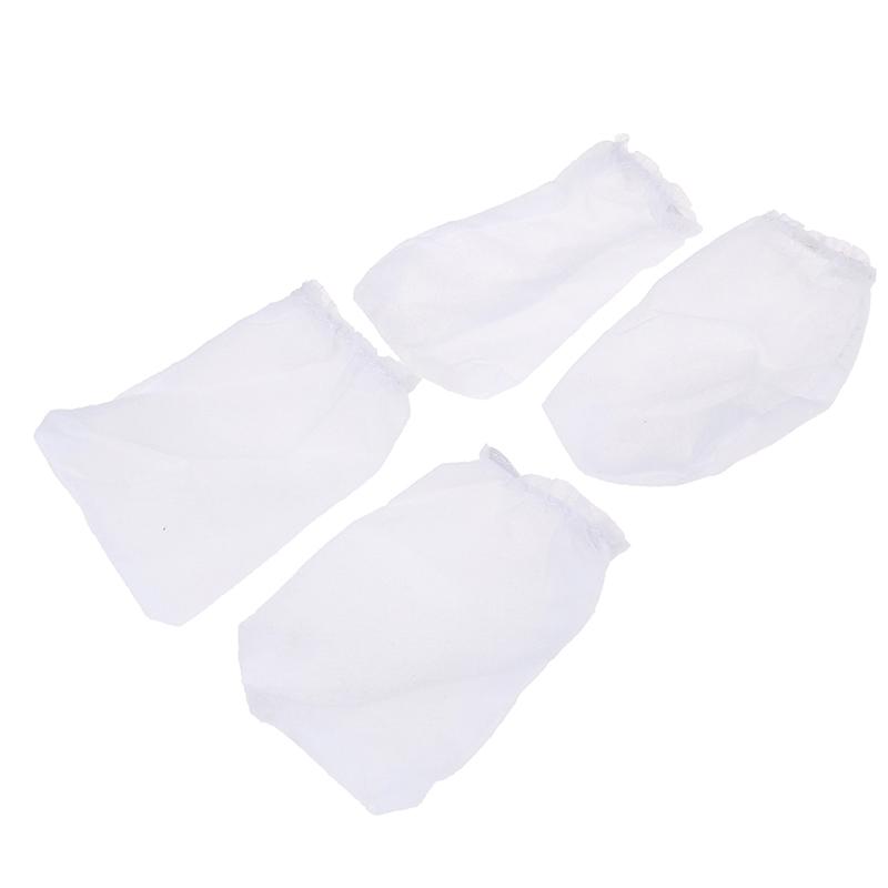 5Pcs Aquarium Filter Bag Fish Tank Mesh Cotton Elasticated Bag Cleaning Tools