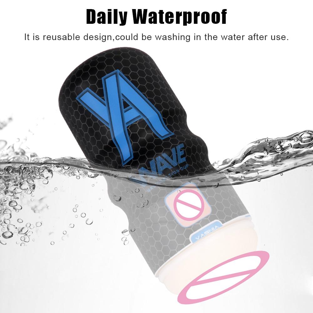 Oral Sex Penis Pump Realistic Vagina Anal Mouth Male Masturbation Cup Sex Toys For Men Silicone Soft Erotic Artificial Pussy