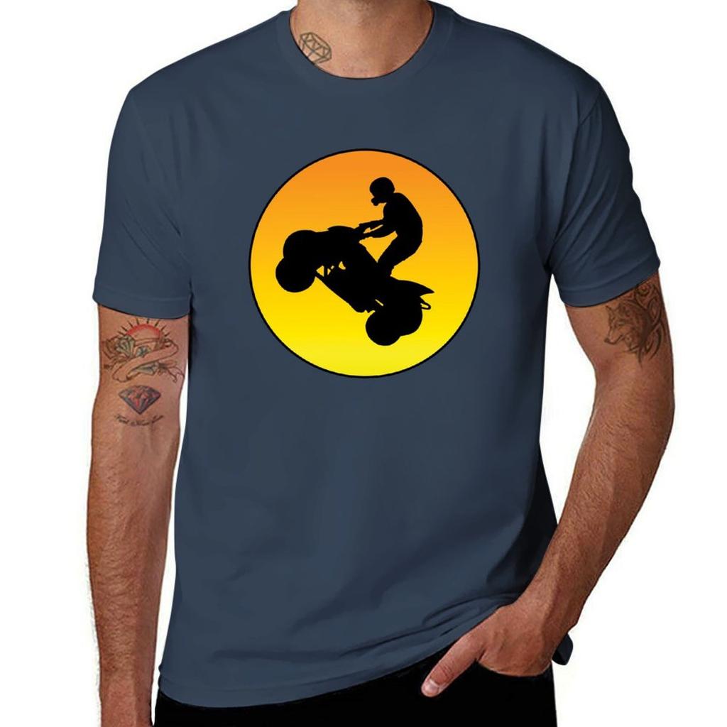 Atv Sun Shot T-Shirt Gym Wear Breathable Short Sleeve Tee
