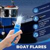1/2/3Pcs Boat Flares LED Warning Lights Super Bright Multiple Lighting Modes Mini Size Waterproof Boat Safety Kit Emergency Signal Lamps