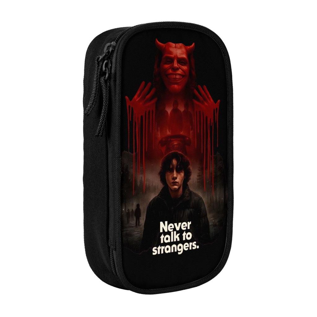 Creative Movie Horror Black Phone 2 Pencil Case Pencil Box Pen Holder for Student Big Capacity Bag Supplies Gifts Accessories