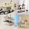 Декоративный настольный органайзер для хранения Многослойные полки для демонстрации стаканов для воды и парфюмерии Макияж Ювелирные изделия