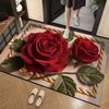 3D Entrance Flower Carpet Bathroom Floor Mat Entrance Door Bathroom Anti Slip Mat Foot Pad