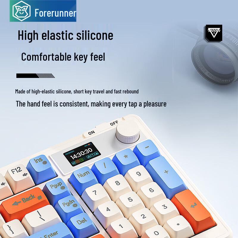 Forerunner V98Pro Трехрежимная беспроводная клавиатура с механическим ощущением RGB