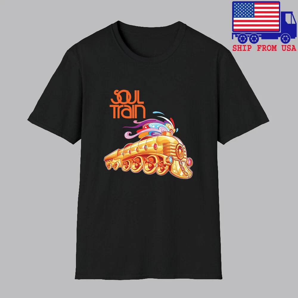 Soul Train TV Show Don Cornelius Men's Black Size S-5XL