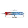 Colorful Wooden Popper  Sea  Fishing  Bait Simulated Fisheye Bionic Stick Casting Lure Fishing