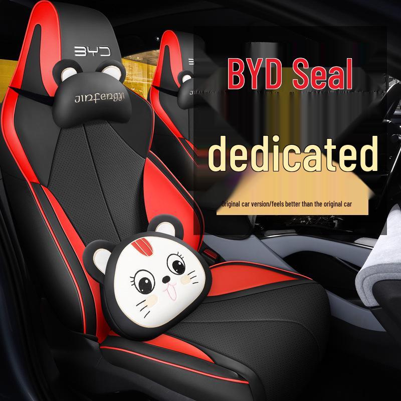 BYD Dolphin All-Season Universal Leather Car Seat Cover Set