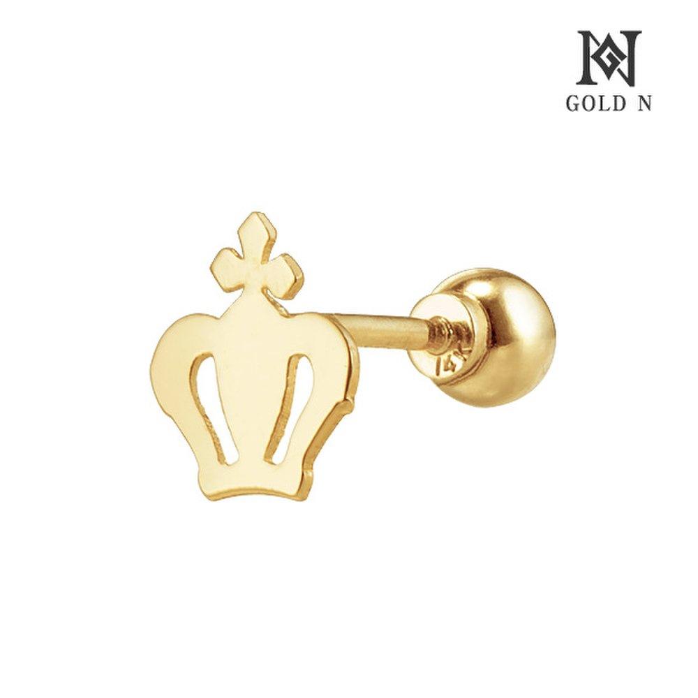 Gold N 14K Gold Crown Piercing