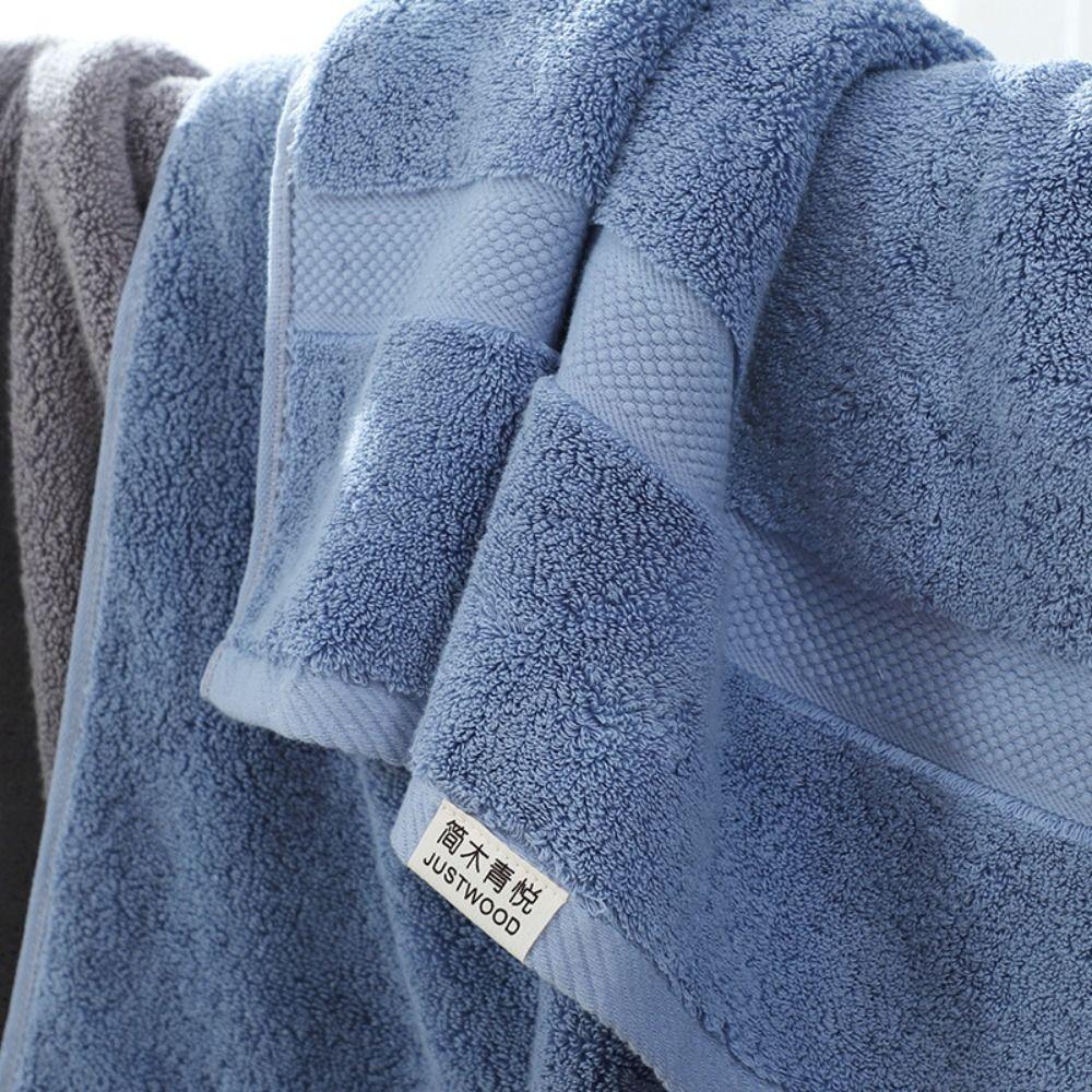 Thickened Shower Towel High Absorbent Cotton Towel Portable Face Towel Kids/Adults