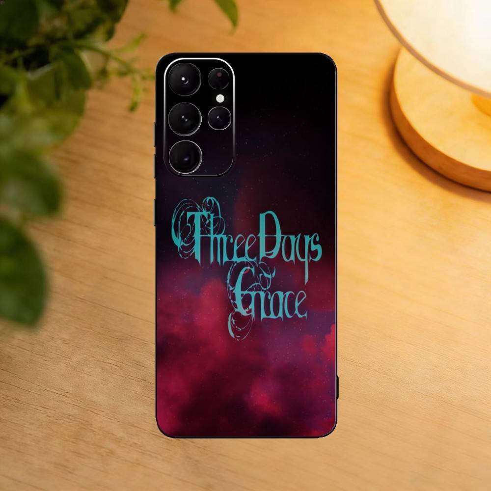TDG Rock Band T-Three Days Grace Phone Case For Samsung S25,S24,S21,S22,S23,S30,Ultra,S20,Plus,Fe,Lite Black Shell