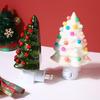 Plug In Night Light Christmas Tree Small Room Decor Light Christmas Night Lights Decorative Table Lamp For Home Bathroom Bedroom