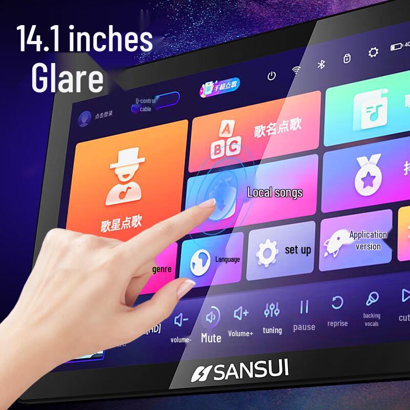 Sanshui KB3-06 Home KTV Audio System Set