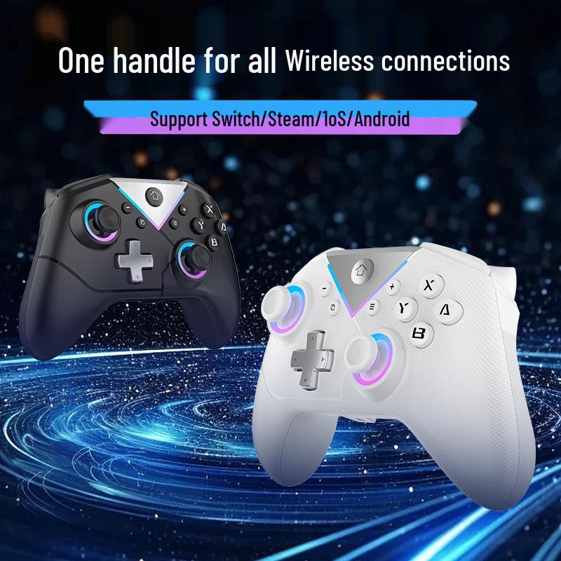Shadow Realm Wireless Bluetooth Switch & PC Controller with Hall Trigger and Motion Sensing