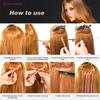 GlamorDove Hair Extension Kit – Pliers, Loop Tool, Clips & 200PCS Beads for Micro Ring & I Tip