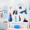 Водонепроницаемая мультяшная наклейка на стену с принцессой Диснея из мультфильма «Холодное сердце» для украшения