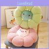 Teddy Plush Animal Pumpkin Seat Cushion With Embroidered Design For Living Room And Bedroom Comfort