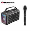 Портативная уличная караоке-колонка Monster P10 с Bluetooth и микрофоном