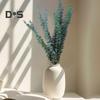 10 шт., натуральные листья эвкалипта, ветка, неувядающие многоразовые зеленые растения, цветочная композиция, домашняя ваза, украшение, реквизит для фотографий