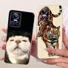 For Realme GT Neo 3 150W Neo 5 240W / Realme GT3 Phone Case Dragon Cute Cat Cartoon Pattern Casing Soft Clear Silicone Cover