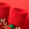 Newborn Baby Boys Girls Socks Anti Slip Winter Thick Warm Infant Toddler Christmas New Year's Short Floor Children Socks