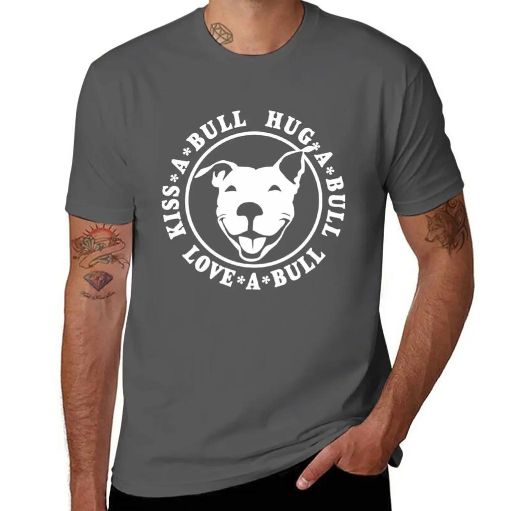 Love-A-Bull Питбуль Булли Собака Спасение| NickerStickers? на Redbubble Футболка Эстетичная одежда Блузка аниме мужские футболки