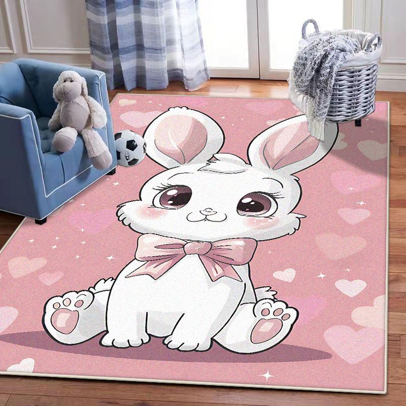 3D Ковер с Мультяшным Воздушным Шаром Ковер для Гостиной Детской Спальни Дивана Кухни Украшение Детский Нескользящий Коврик Моющийся