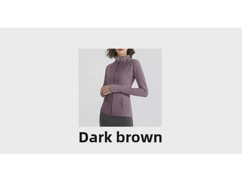 Женский ветрозащитный кардиган для йоги: Быстросохнущая, дышащая, спортивная куртка с длинными рукавами для осени/зимы