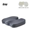 U-Shaped Memory Foam Seat Cushion, Orthopedic Pillow for Office Chair, Car, Travel, Hip & Back Support