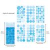 Multi Color Dot Stickers 6pcs/pack, Removable Self-Adhesive Round Tags PET Stickers Waterproof, Decoration Stickers