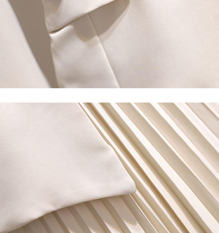 Осень 2025 Платье для похудения с длинным рукавом во французском стиле для женщин