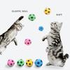 Pet Cat Toys Sponge Soccer Balls Cat Toy Cat Sports Toys, 4-Pack