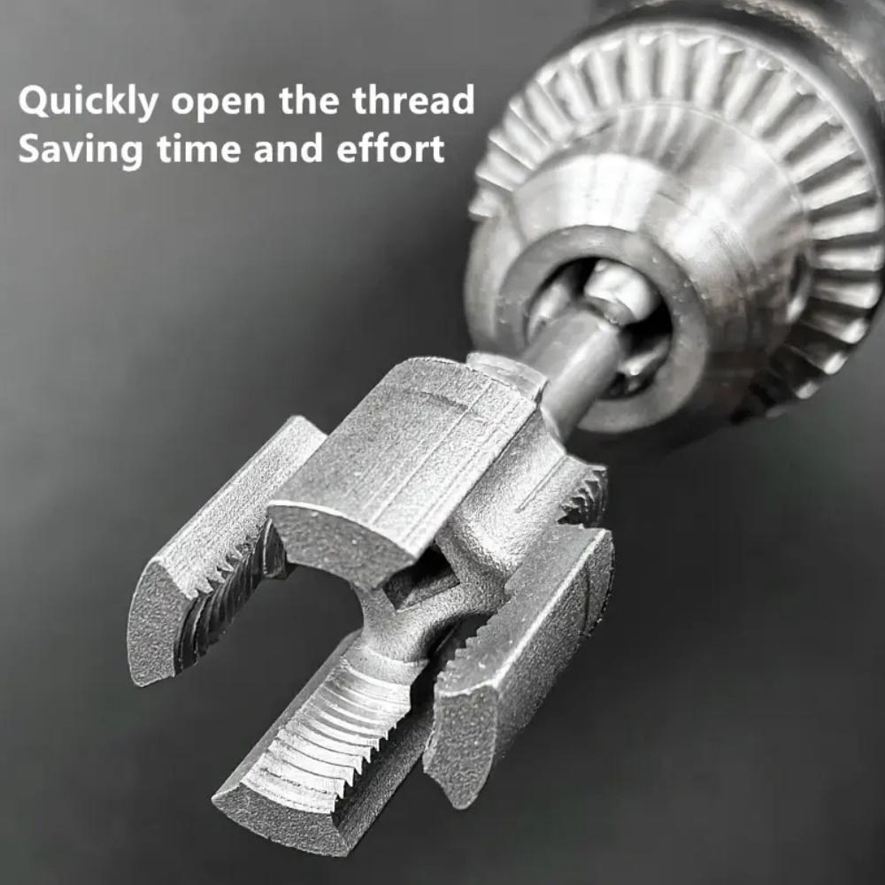 DN15 DN20 Инструмент для нарезания резьбы на трубах Шестигранный хвостовик Форма Внутренняя Внешняя резьба 1/2 3/4 Водопроводные трубы Съемный Для труб PPR ПВХ МПП