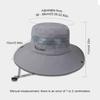 Уличная шляпа от солнца Дышащая шляпа рыбака Кепки с солнцезащитным козырьком Солнцезащитная шляпа для пеших прогулок и пляжа Подарок-сюрприз
