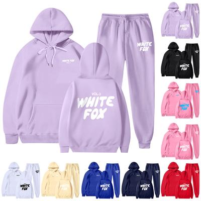 Женские повседневные спортивные толстовки с длинными рукавами и капюшоном из двух частей