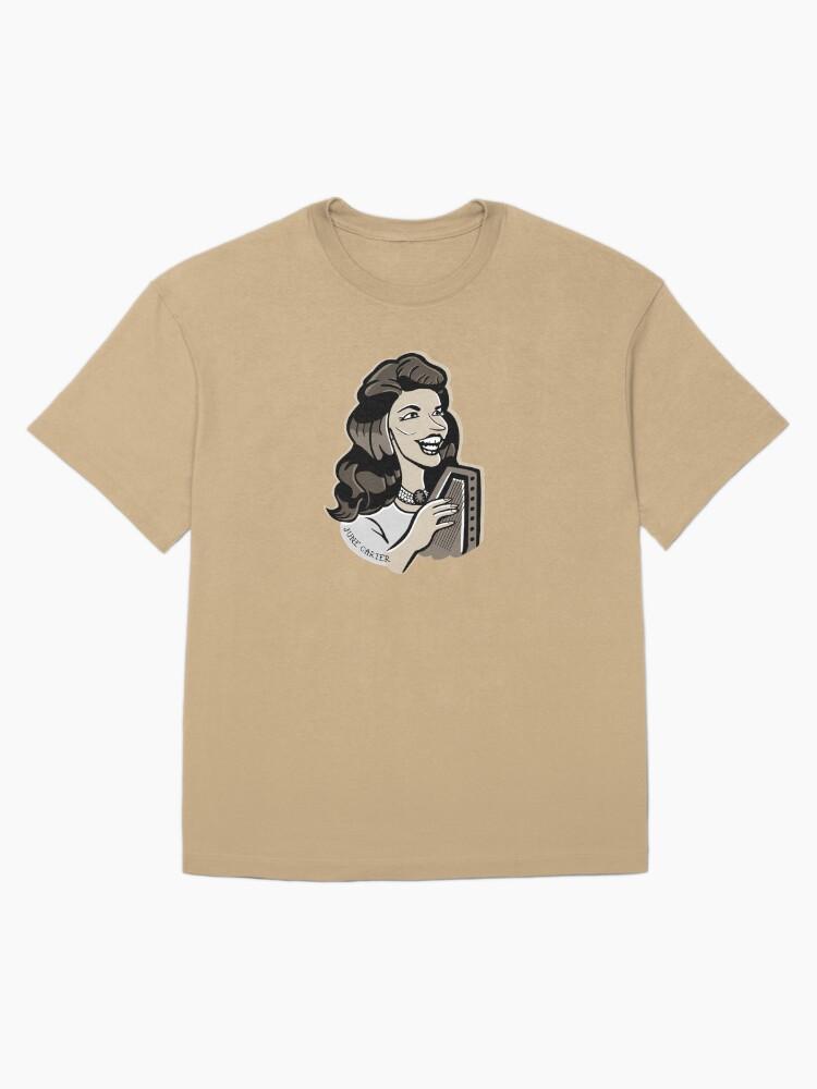 June Carter Cash June Carter cartoon Oversized T-Shirt