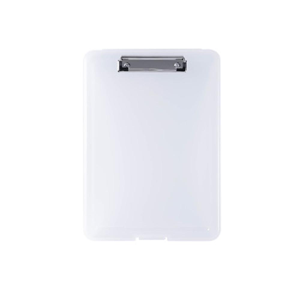 Waterproof Plastic Paper Holder Document Case Writing Pad A4 Clipboard Box Filing Storage